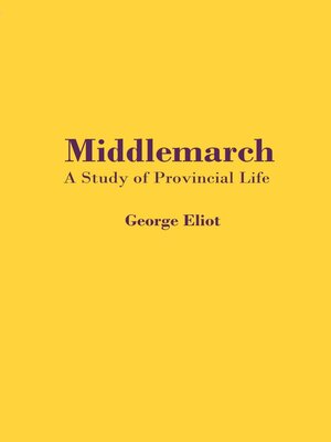 cover image of Middlemarch